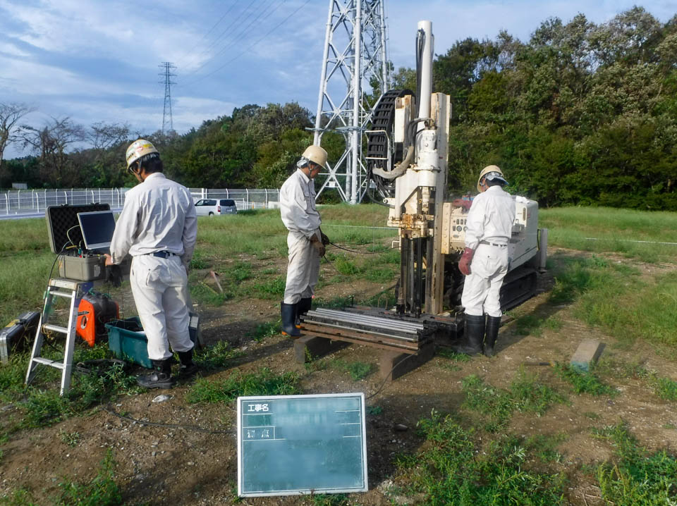 地盤調査 | 株式会社地質士